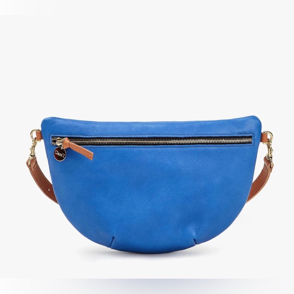 Clare V Grande Fanny Cobalt